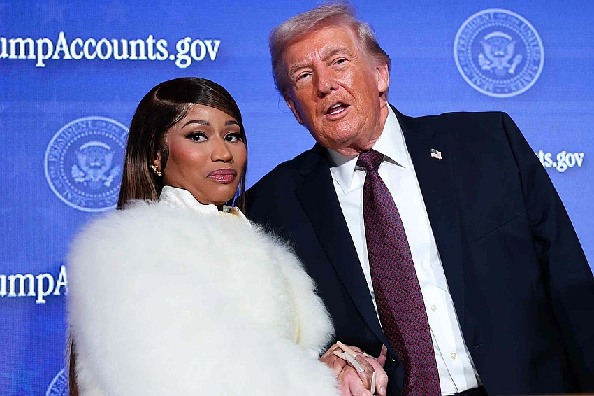 Nicki Minaj Declares She's Trump's No. 1 Fan at DC Summit