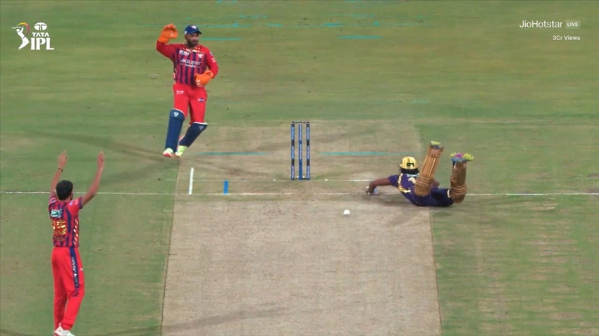 Raghuvanshi’s obstructing the field dismissal roils IPL clash in Lucknow