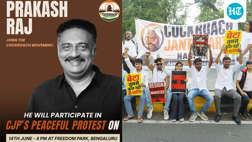 Prakash Raj Joins Bengaluru Protest, Demands Minister's Resignation Over Exam Crisis