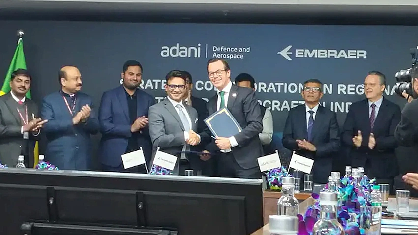 Adani and Embraer Join Forces to Build Regional Planes in India