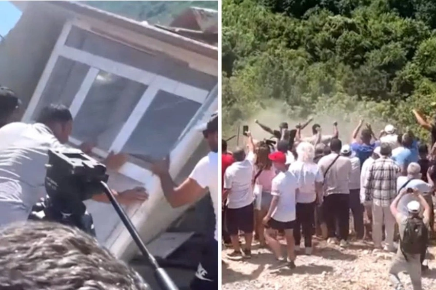 Fury Erupts: Protesters Tear Down Kushner Resort Site in Albania