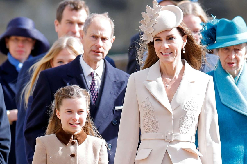 Royal Easter Moments: Kate, George and Charlotte Share Subtle Matching Looks