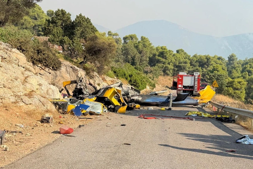 Fatal Greek Helicopter Collision: Briton Survives, Two Killed Battling Wildfires