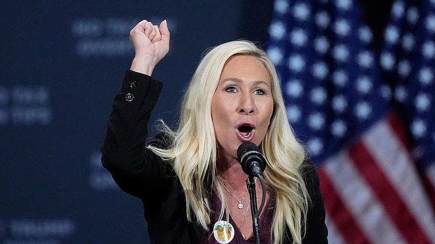 Greene to quit Congress after feud with Trump over Epstein docs