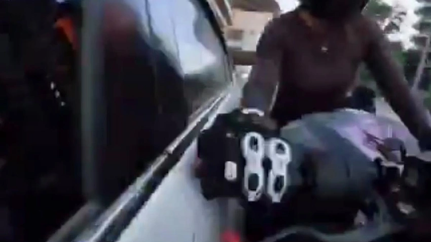 Viral Video: Biker Hit, Car Flees on Gurugram Road! Police Investigate