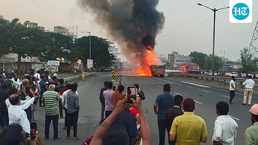 Container Truck Crash Kills Several Near Navale Bridge, Pune