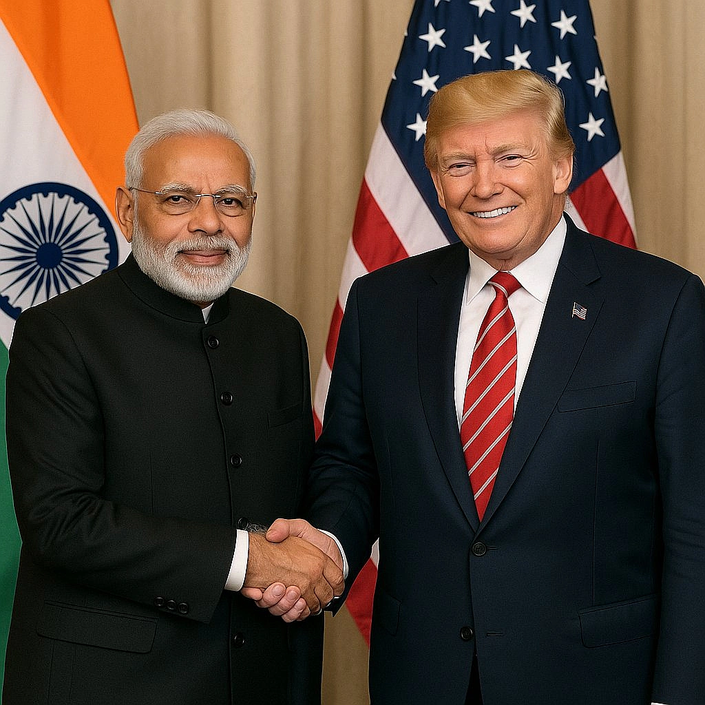 Handshake After Strain: Modi and Trump Make Amends