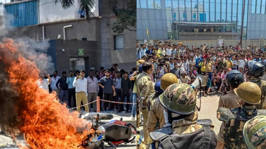 UP Hikes Wages as Noida Protests Intensify Over Pay, Pakistan Link Claims