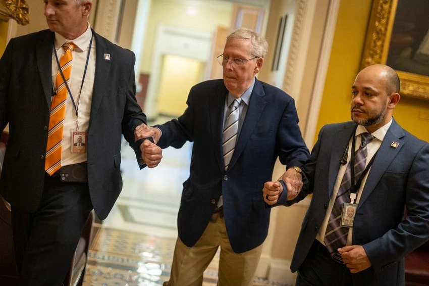 Mitch McConnell Discharged: Will Finish Recovery at Home Before Recess