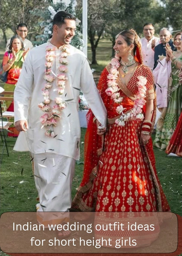 Stunning Indian Wedding Outfit Ideas for Short Height