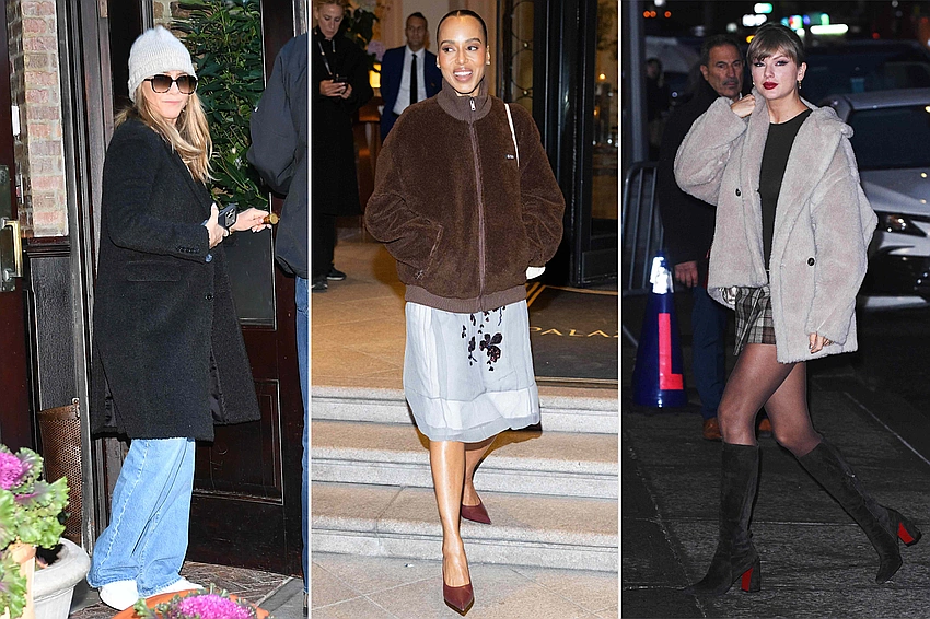 Taylor Swift-Inspired Burgundy Velvet Dress Becomes a Holiday Staple — Shop the Look