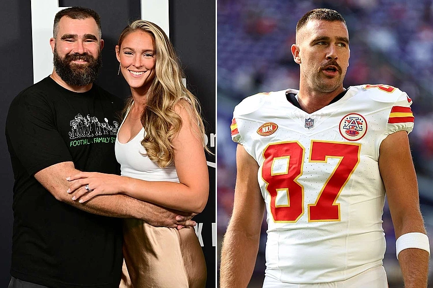 Kylie Kelce Skips Super Bowl, Shares Family Vibes With Travis and Taylor