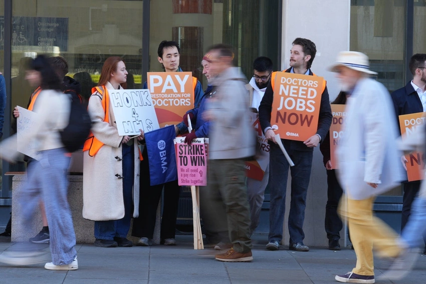 UK resident doctors begin longest strike yet as pay talks collapse