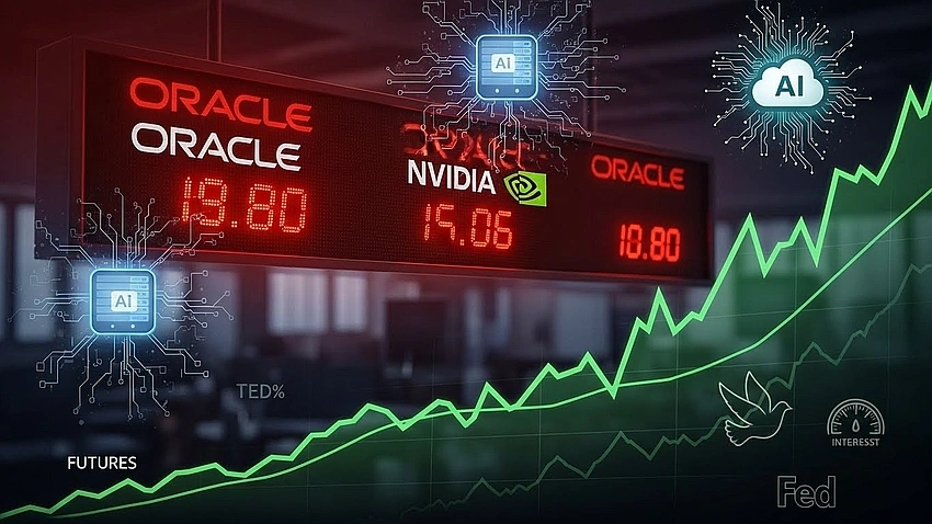 AI stock slide deepens as Oracle, Nvidia slip in premarket trading