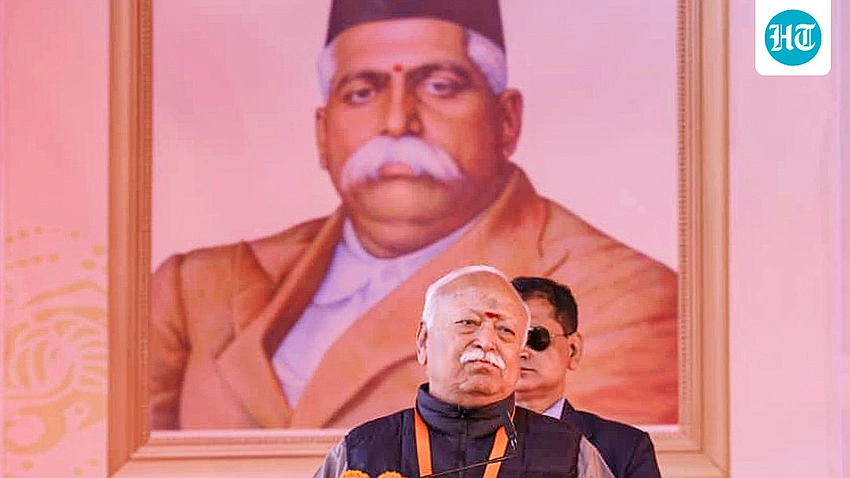 Bhagwat Pushes Early Marriage, Three Kids in Kolkata Remarks