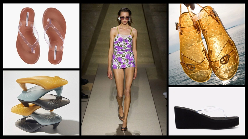 Are Jelly Shoes Actually Chic or Are We Just Nostalgic?