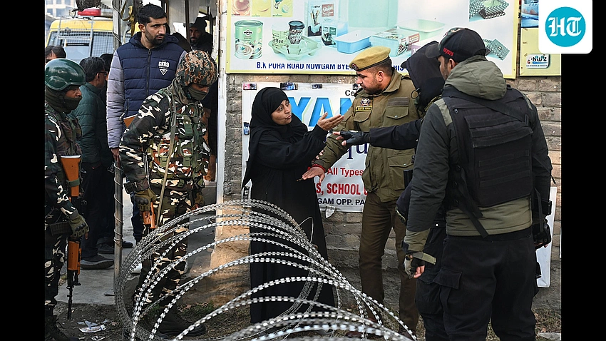 Central Teams Probe Nowgam Blast Site in Srinagar, Collect Samples