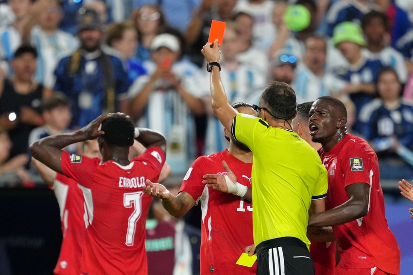 VAR Shocker: Embolo Red Carded for Simulation in World Cup Quarter-Final!