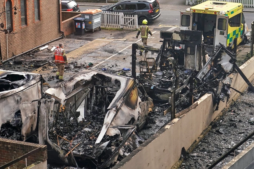 Fourth Suspect Arrested in London Jewish Ambulance Arson Case