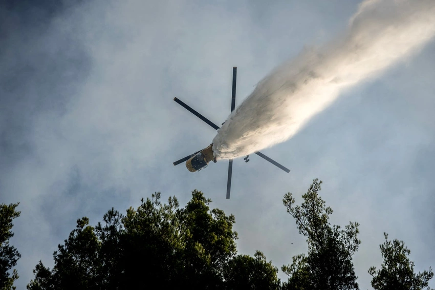Greece Wildfires Rage: Helicopters Collide Battling Blazes Near Athens!