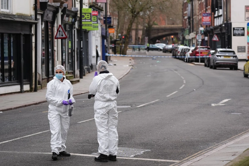 Two pedestrians hit by car in Derby; suspect held on suspicion of attempted murder