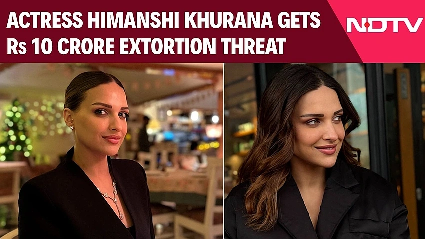 Himanshi Khurana Receives Rs 10 Crore Extortion Threat; FIR Filed in Mohali