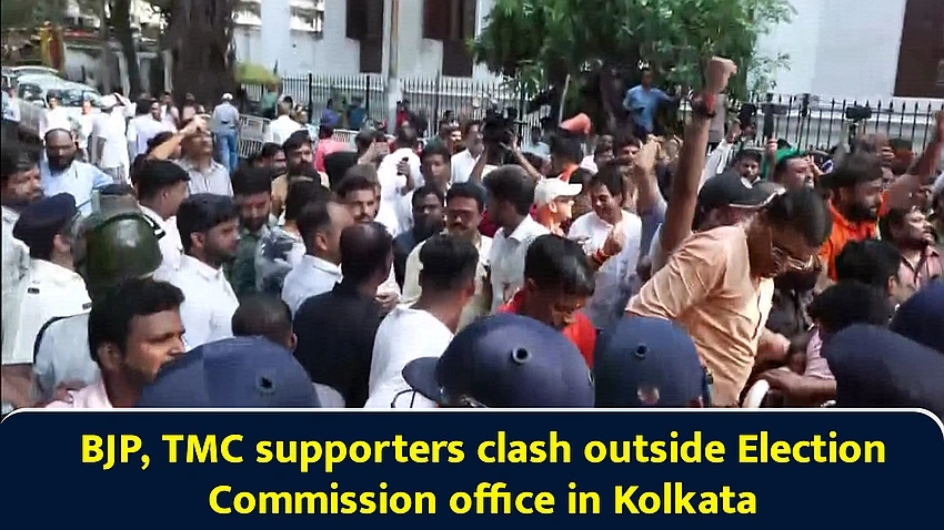 Kolkata Clashes Erupt Over Loudspeakers Between TMC and BJP
