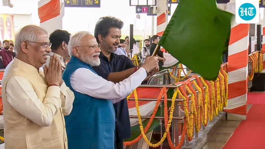PM Modi & CM Vijay Inaugurate Chennai Metro Phase II, Take First Ride! 🚇