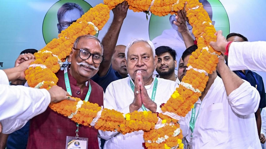 Nitish Kumar Unanimously Re-elected JD(U) President, Son Nishant's Future Role Hinted