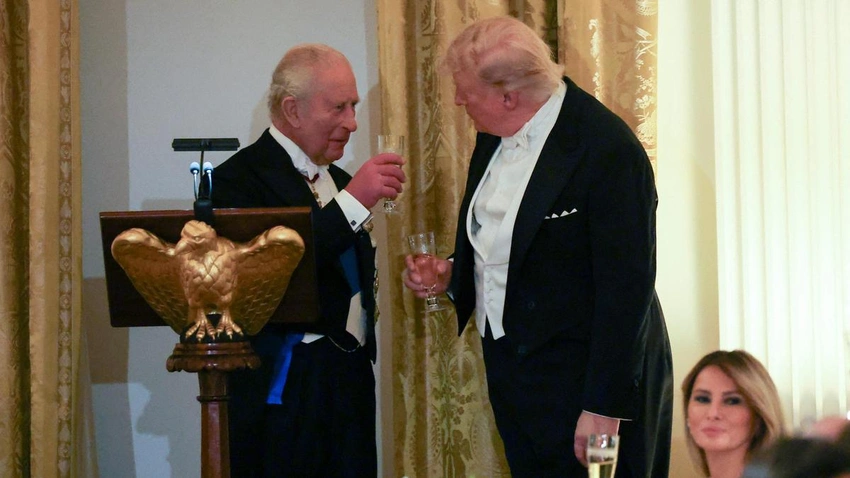 Trump: King Charles Opposes Iran Nuclear Weapon at White House Dinner