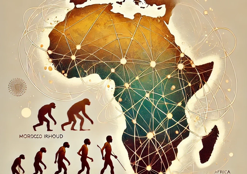 Human connection evolutionary, tribalism concept