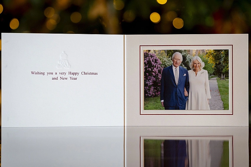 Charles and Camilla Reveal 2025 Christmas Card With 20th Anniversary Portrait