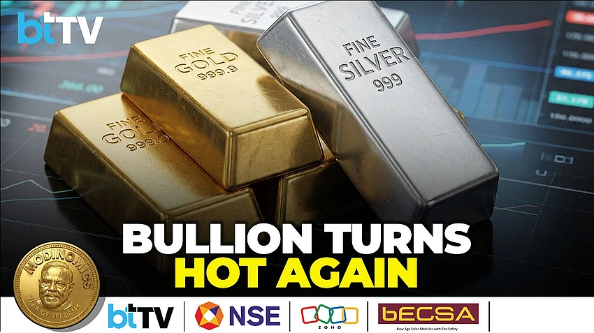 Gold, Silver Slump on MCX: Silver Drops 9%, Gold Edges Lower