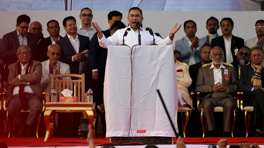 Tarique Rahman Visits Father's Grave After 17-Year Return From London