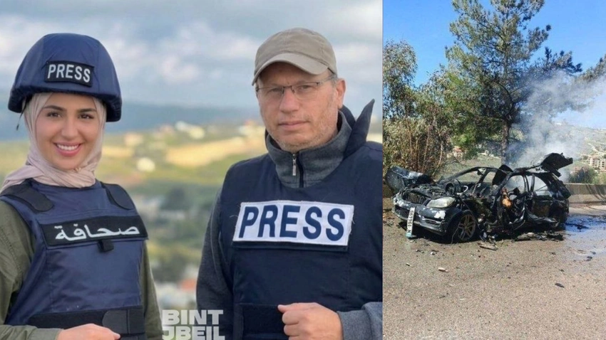Beirut Mourns Journalists Killed in Southern Lebanon Strike