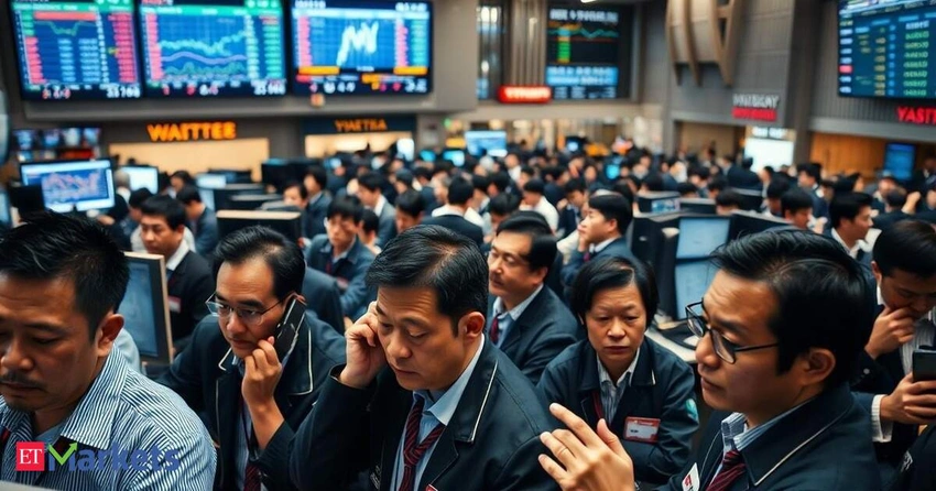 Asian tech sell-off weighs on stocks as gold climbs on valuation fears