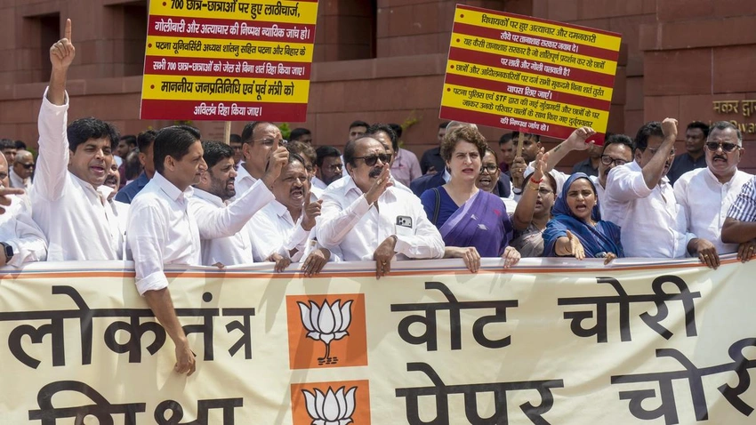 Priyanka Gandhi Leads Congress Fury Over Police Brutality on Students