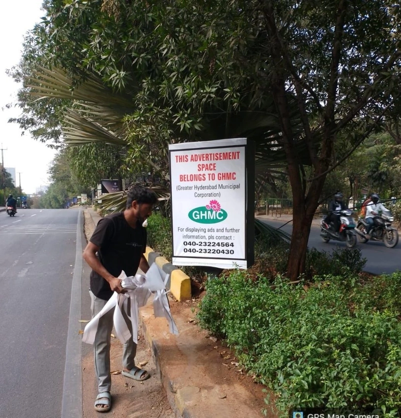 GHMC launches crackdown on unauthorised hoardings across Hyderabad
