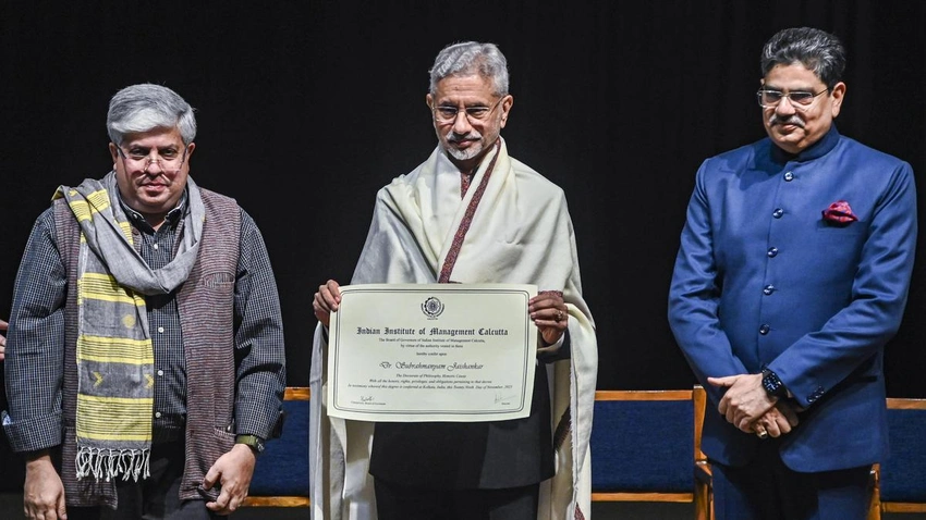 Jaishankar: Politics Now Trumps Economics, Pushing India's Resilient Supply Chains