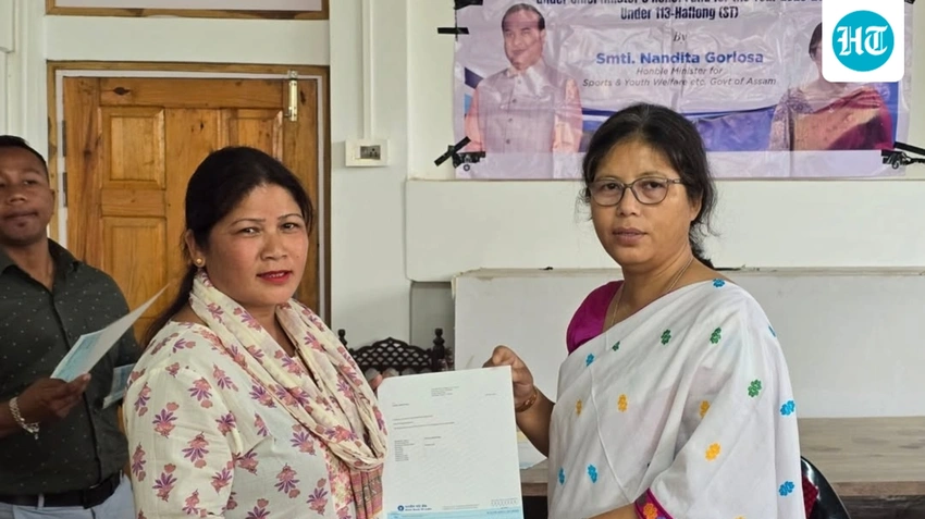 Nandita Gorlosa Defects to Congress, Contests Haflong Ahead of Assam Polls