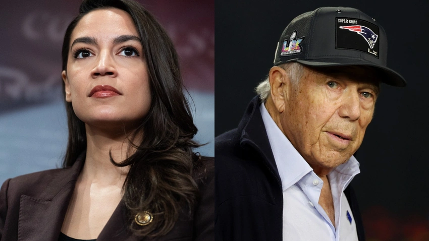 AOC Accuses Robert Kraft of Censoring Macklemore Over Palestine Comments