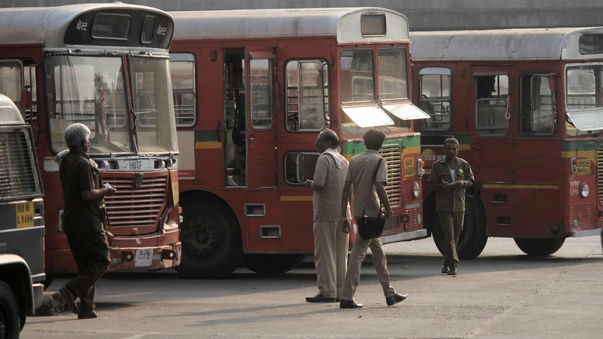 Mumbai's Commuters Stranded as BEST Employees Launch Indefinite Strike!
