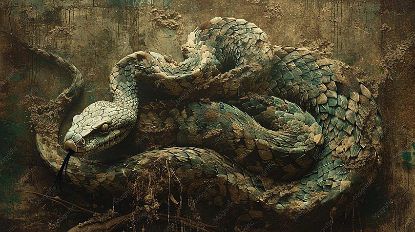 Shedding skin metaphor, old self new self