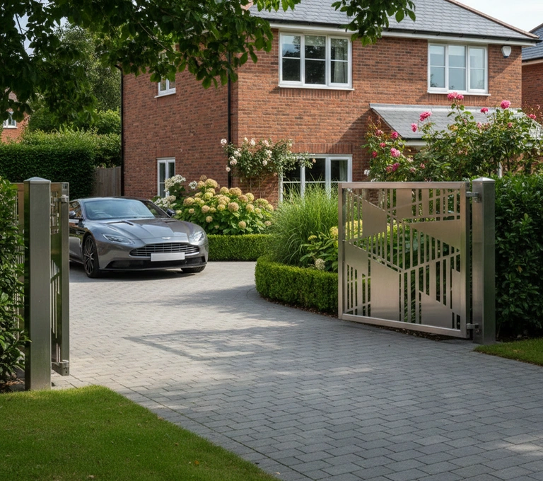 Metal Driveway Gates for Homes & Businesses: Long-Lasting Protection