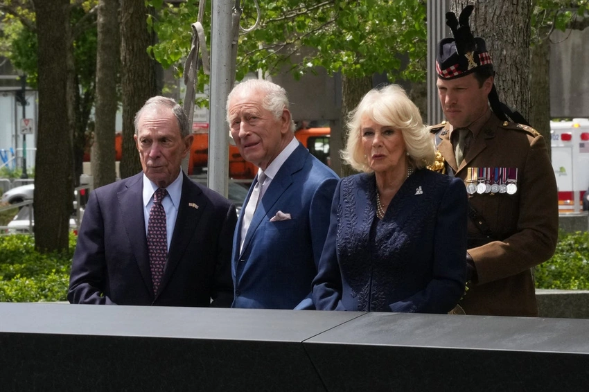 Charles and Camilla Close US Tour with 9/11 Memorial Visit