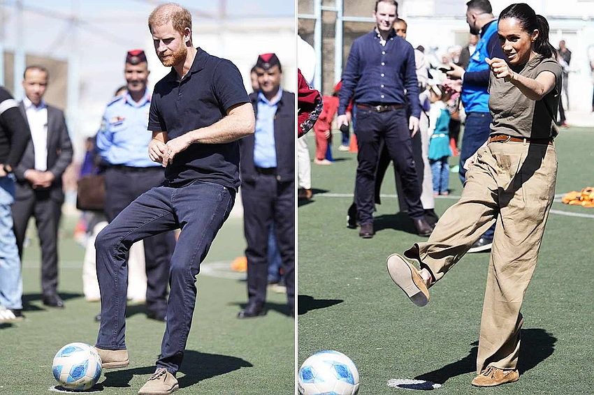 Meghan and Harry Spotlight Jordan Aid Work and Women’s Leadership