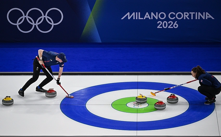 GB's Mouat and Dodds spark a winning start in Olympic curling