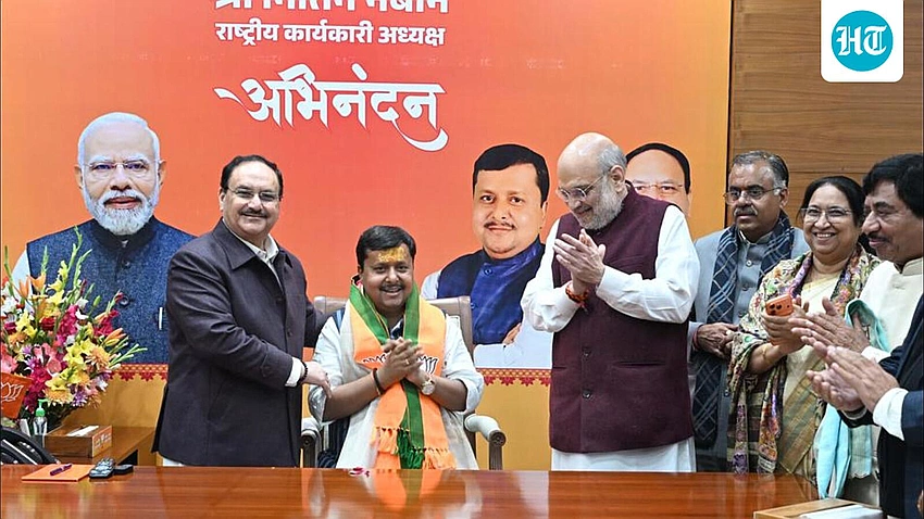 Nitin Nabin Named BJP Working President, Delhi HQ Hails Move