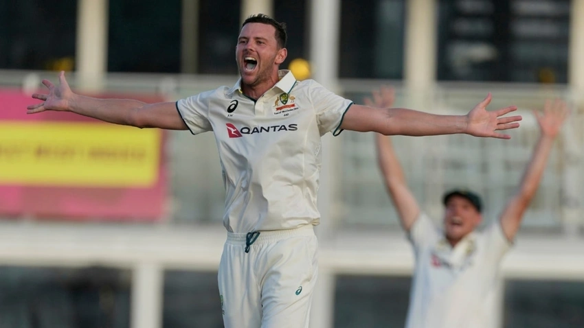 Hazlewood Out of First Ashes Test; Neser Called Up