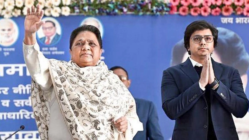 Mayawati "Frees" Nephew Akash Anand from BSP; Father-in-Law Quits Politics!